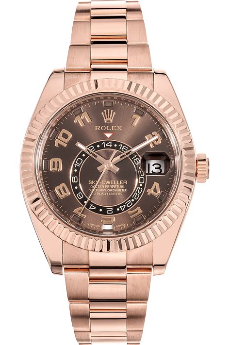 sky dweller rose gold price.